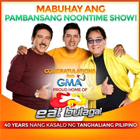 Eat Bulaga: 33 years na ang Eat Bulaga! .